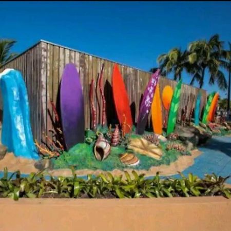 Apartamento 2 Dormitorios E Sacada Gourmet Frente Ao Mar Praia Grande  Exteriör bild