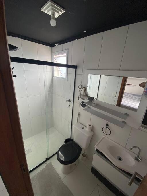Apartamento 2 Dormitorios E Sacada Gourmet Frente Ao Mar Praia Grande  Exteriör bild
